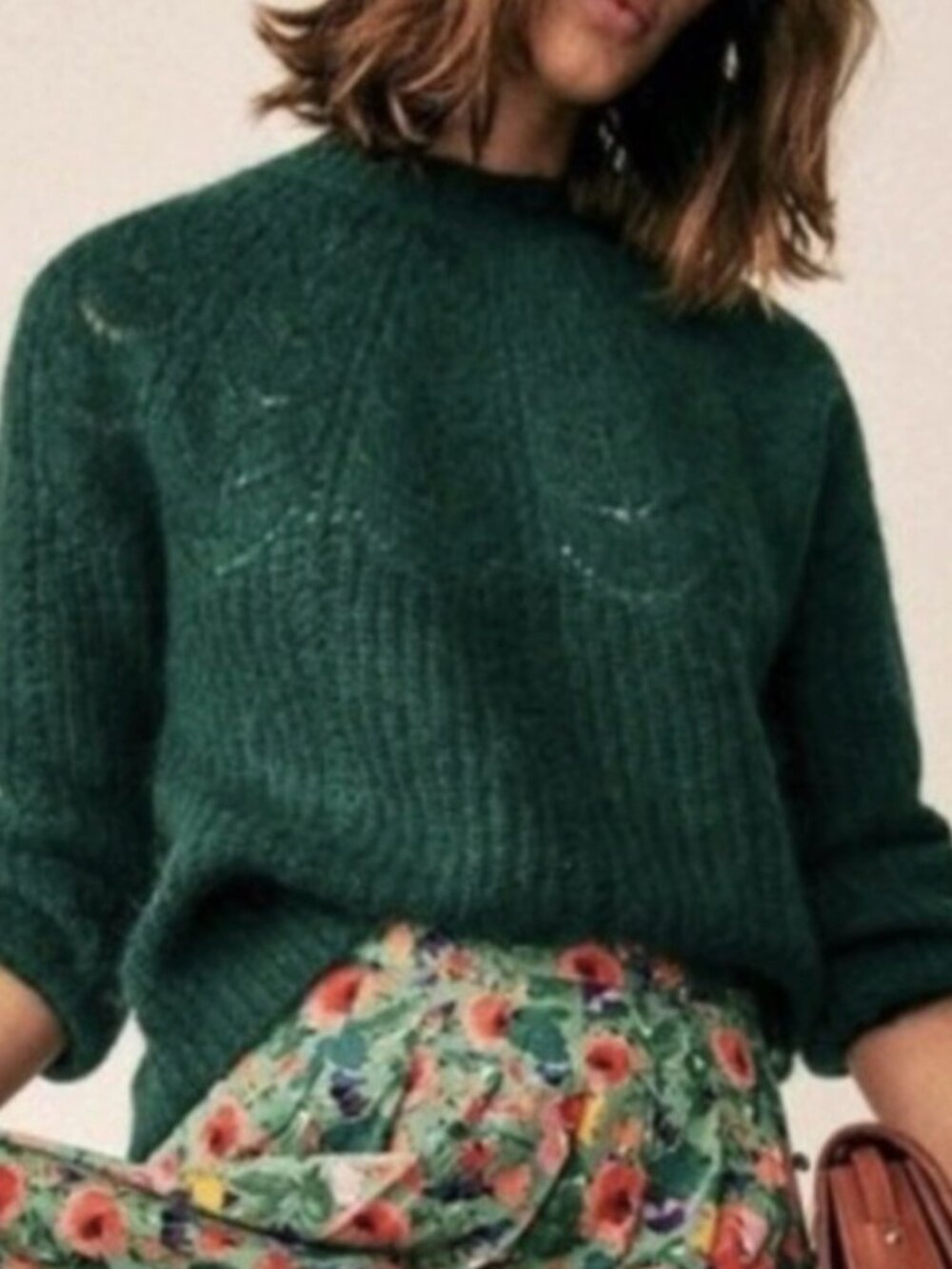 Sézane Paulin Jumper Perfect Green XL